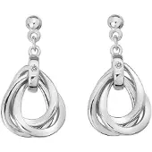 Hot Diamonds Amazing silver Orecchini con diamonds Trio DE644