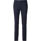 Scotch & Soda Calças com vincos 'Mott' navy