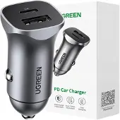 UGREEN Carregador De Carro 30780 24w