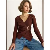 Bianco Lucci Camisa chocolate