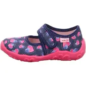 Superfit Pantufa 'Bonny' azul / navy / fúcsia