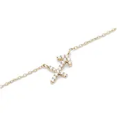 Daniel Wellington Elegante Collana Placcata Oro Sagittario Cristallo Zodiaco — Collana