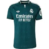 Adidas Camisola de futebol 'Real Madrid 26/27' petróleo / branco