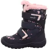 Superfit Bota de neve 'Crystal' azul / cor-de-rosa
