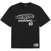 AND1 Camisa preto / branco