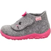 Superfit Pantufa 'Happy Octi' cinzento / rosa / cor-de-rosa / preto
