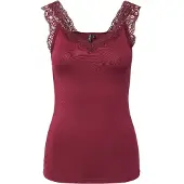 Pieces Camiseta Sem Mangas Barbera Lace