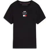 Tommy Hilfiger Camisa 'TH x CF1' vermelho cereja / preto / branco