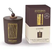 Esteban Cedre Candela decorativa profumata 180 g