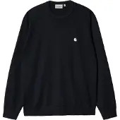 Carhartt WIP Sweatshirt 'Madison' navy / branco