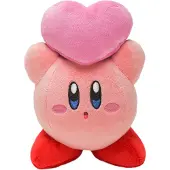 Super Mario Com Figura De Coração Kirby