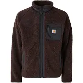 Carhartt WIP Casaco de velo 'Prentis' chocolate