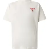 New Balance Camisa creme / verde / vermelho
