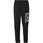 Emporio Armani Calças preto / branco