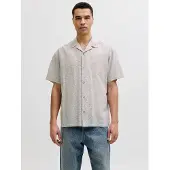 Jack & Jones Camisa De Manga Curta Summer Linen Blend Resort