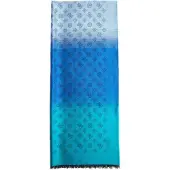 GUESS , Cachecol de tecido, azul, 80 x 190 cm, para mulher