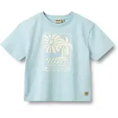 Wheat Camisola 'Kim' bege claro / azul céu