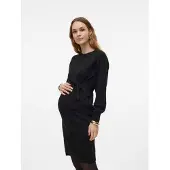 Mamalicious Vestido de malha 'MLNew Anne' preto