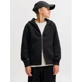 Jack & Jones Junior Casaco em moletão 'JCOLegacy' preto