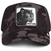 GOORIN BROS. Boné 'Gorra goorin bros negra camuflaje panther camo trucker cap' preto
