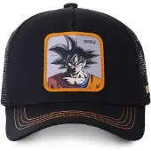 Capslab Boné 'Golla collab negra goku bordado parche frente' preto