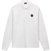 Napapijri Camisa 'E-BADGE' branco