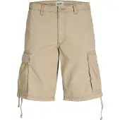 Jack & Jones Calças cargo 'JPSTCole Frank' bege claro