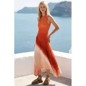 Desigual Vestido alperce / salmão