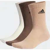 Adidas Meias de Cano Médio Acolchoadas – 3 pares