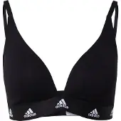 Adidas Soutien de desporto preto / branco