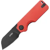 Kubey Navalha Boxer Linerlock Red