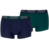 Puma Boxers 'Bipack boxers marino/verde mid trunk' azul