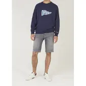 Pepe Jeans para homem. PM80000448UG Calções Gymdigo Slim cinzentos (38), Casual, Cinza, Algodão, Denim