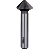 RUKO Fresa Cónica Din 335 Form C 90º Hss-tiain Ø 40 Mm