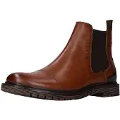 Bugatti Botas chelsea conhaque