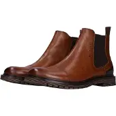 Bugatti Botas chelsea conhaque