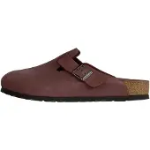 Birkenstock Sapato aberto 'Boston' castanho escuro