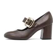 Rylko Sapatos de salto castanho escuro