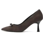 Rylko Sapatos de salto castanho escuro