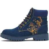Ed Hardy Botas com atacadores índigo