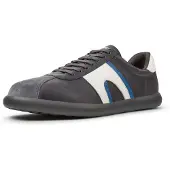 Camper para homem. K100937-033 Sapatilhas de pele Pelotas Soller cinza (45), Couro, Plano, Cordão, Casual