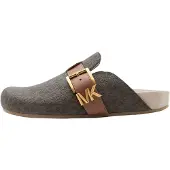 Michael Kors para mulher. 40T6GRFP1B Sapatos Greta com logotipo castanho (41), Marrom, Plano, Nenhum, Casual