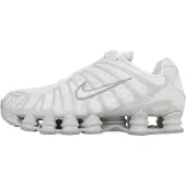 Nike Sapatilhas baixas 'Shox TL SE' cinzento claro / prata / branco