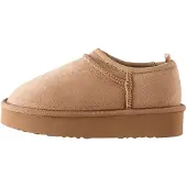 Next Pantufa castanho claro