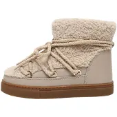 INUIKII Botas de neve 'CURLY' bege / estuque