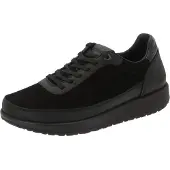 Birkenstock Sapatilhas baixas 'Honnef City' preto