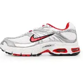 Nike Sapatilhas baixas 'AIR MAX MOTO 2K' vermelho / preto / prata / branco