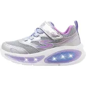 SKECHERS Sapatilhas 'COSMIC GLOW 2.0' azul pombo / orquídea / prata