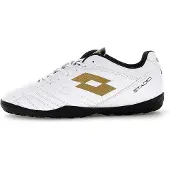 Lotto Chuteira 'Stadio 705' ouro / preto / branco