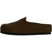 Birkenstock Tamancos Amsterdam mulheres - Castanho - 42